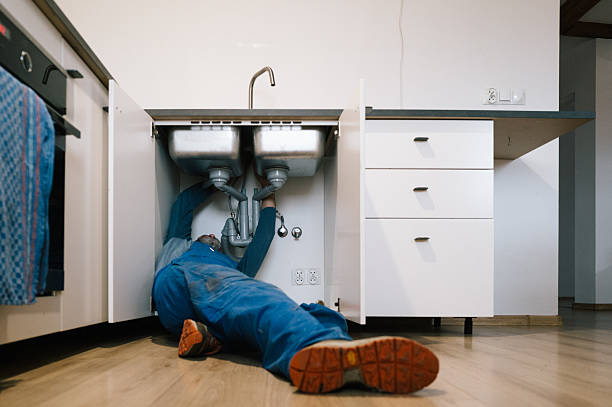 Professional Leak Detection technician working in Reidsville, NC